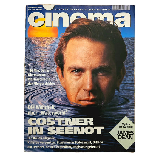 Cinema 9/95 Filmzeitschrift (Heft 208) Kinomagazin Kevin Costner 1995
