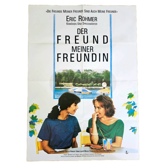 Der Freund Meiner Freundin 1987 Original Filmplakat A1 (Deutsch)