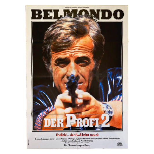 Der Profi 2 1987 Belmondo Original Filmplakat A1 (Deutsch)