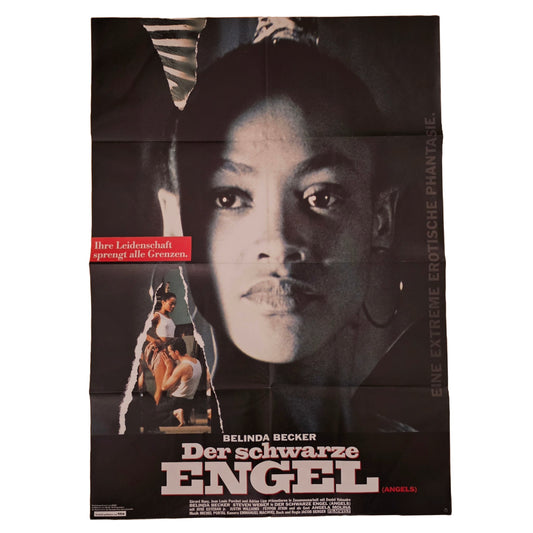 Der Schwarze Engel 1990 Belinda Becker Original Filmplakat (Deutsch)