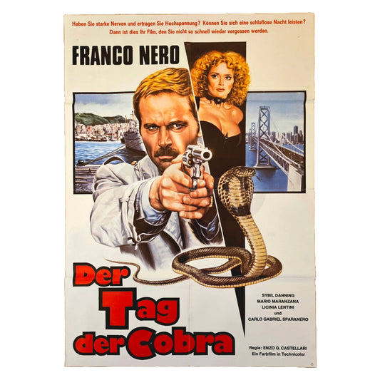 Der Tag Der Cobra 1980 Original Filmplakat A1 (Deutsch)