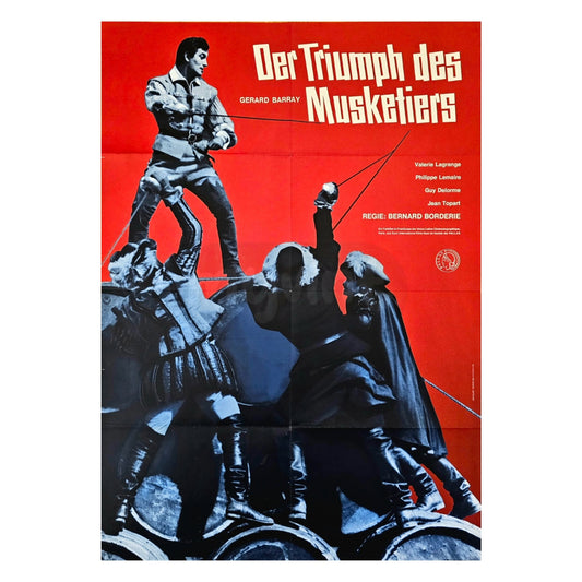 Der Triumph des Musketiers 1964 Original Filmplakat A1 (Deutsch)