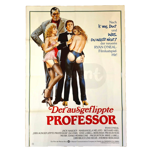 Der ausgeflippte Professor 1981 Original Filmplakat A1 (Deutsch)