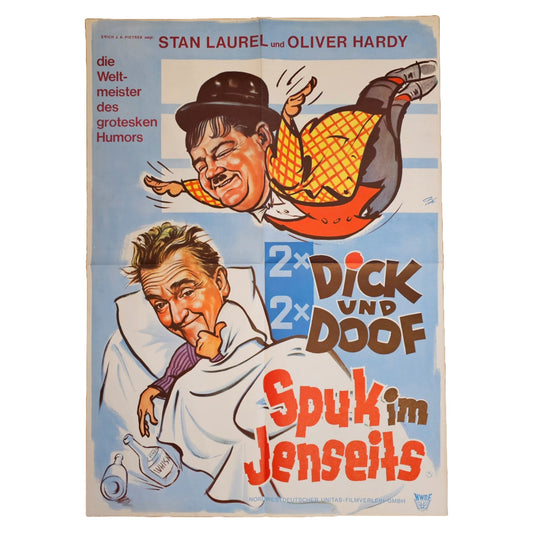 Dick Und Doof Spuk Im Jenseits 1964 Original Filmplakat (Deutsch)