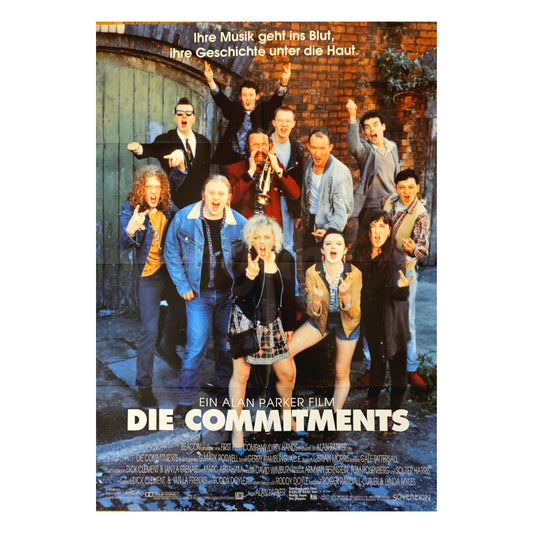 Die Commitments 1991 Original Filmplakat A1 (Deutsch)
