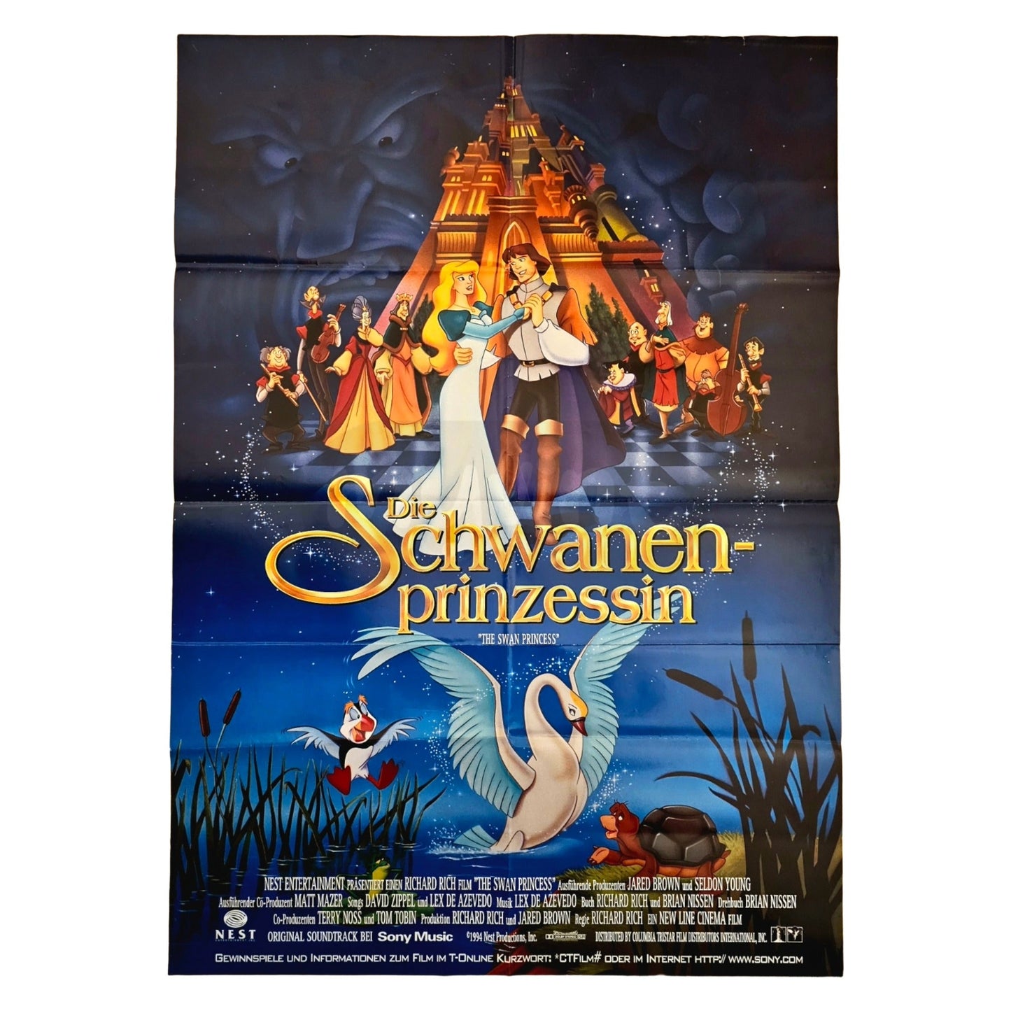 Die Schwanenprinzessin 1994 Original Filmplakat A1 (Deutsch)