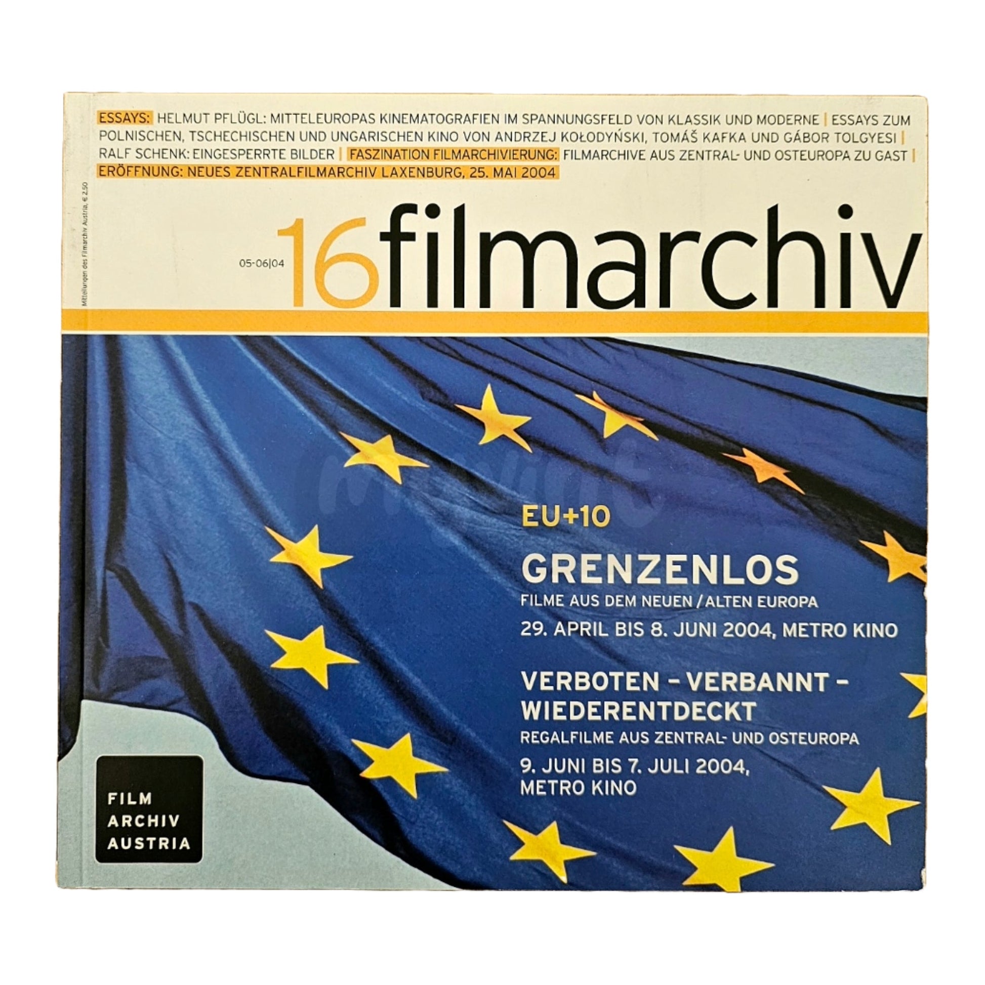 Filmarchiv Austria 16 Filmzeitschrift (5-6/04) EU Grenzenlos 2004