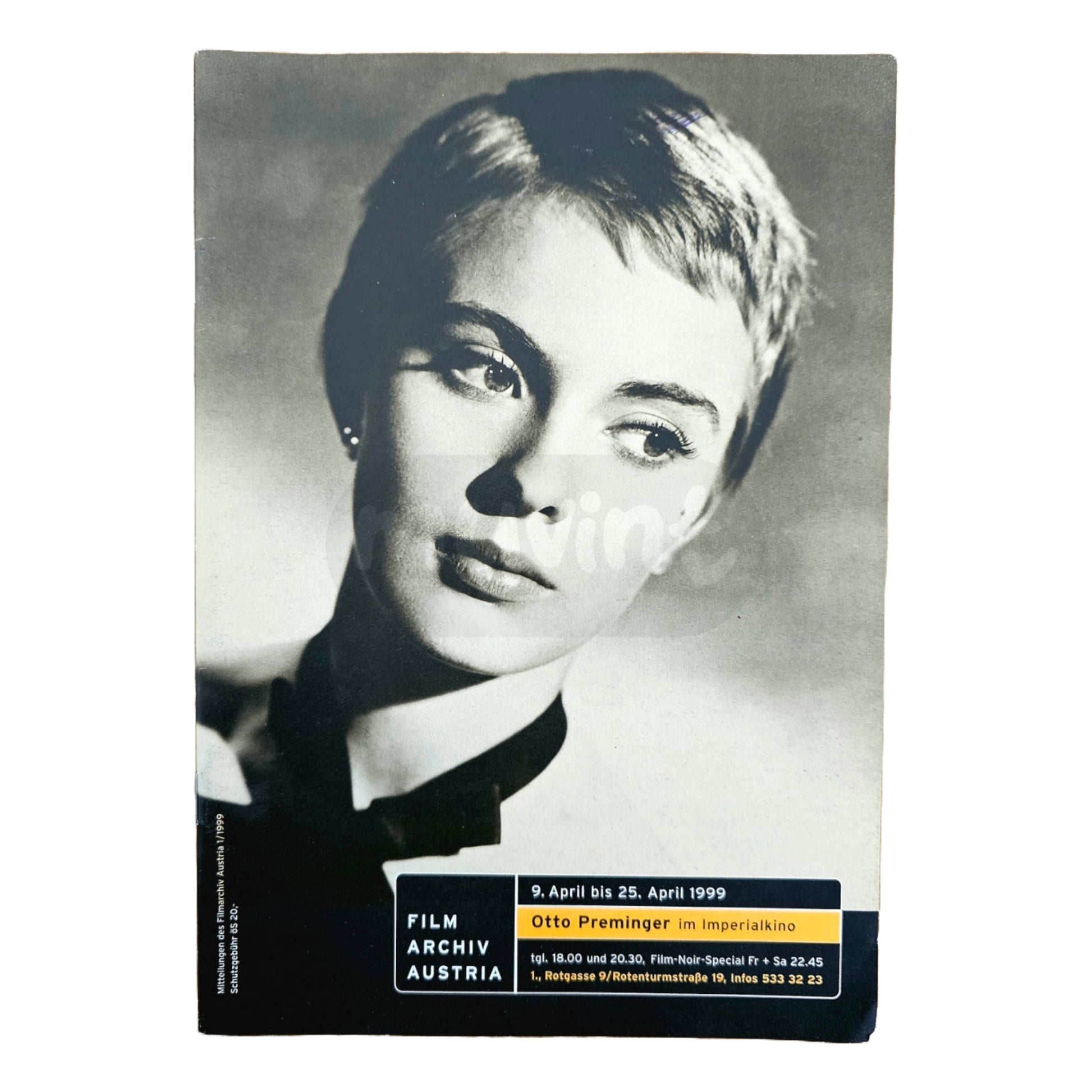 Filmarchiv Austria 1 Filmzeitschrift (1999) Jean Seberg Otto Preminger 