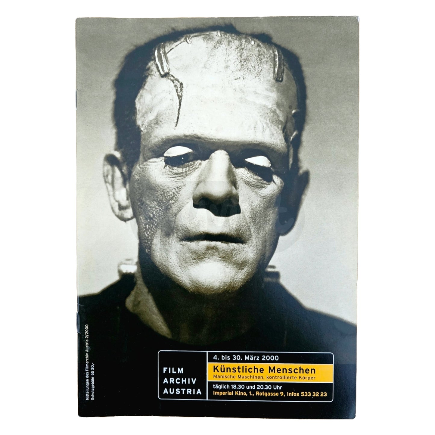 Filmarchiv Austria 2 Filmzeitschrift (2000) Frankensteins Monster