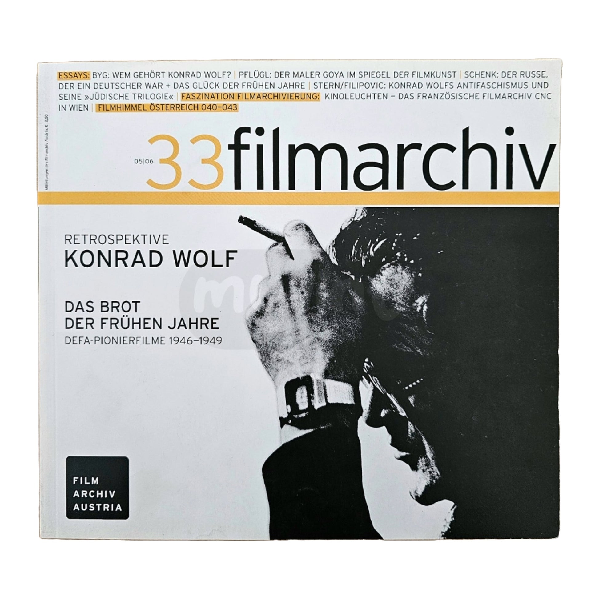 Filmarchiv Austria 33 Filmzeitschrift (5/06) Konrad Wolf 2006