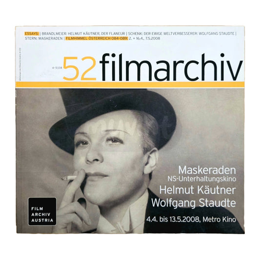 Filmarchiv Austria 52 Filmzeitschrift (4-5/08) Helmut Käutner 2008