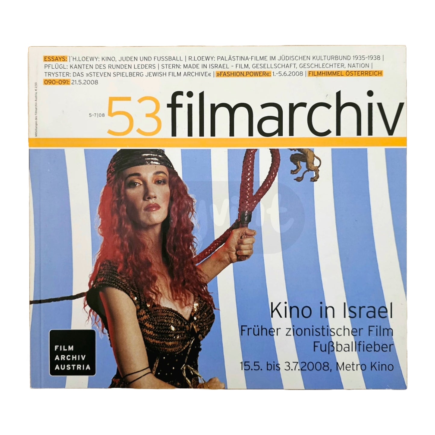 Filmarchiv Austria 53 Filmzeitschrift (5-7/08) Kino in Israel 2008