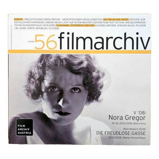 Filmarchiv Austria 56 Filmzeitschrift (10-11/08) Nora Gregor 2008