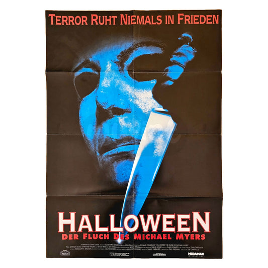 Halloween Michael Myers 1995 Original Filmplakat A1 (Detusch)