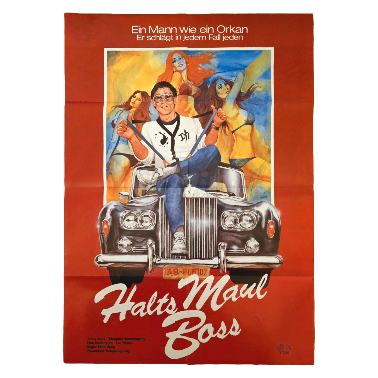 Halts Maul Boss 1982 Original Filmplakat A1 (Deutsch)