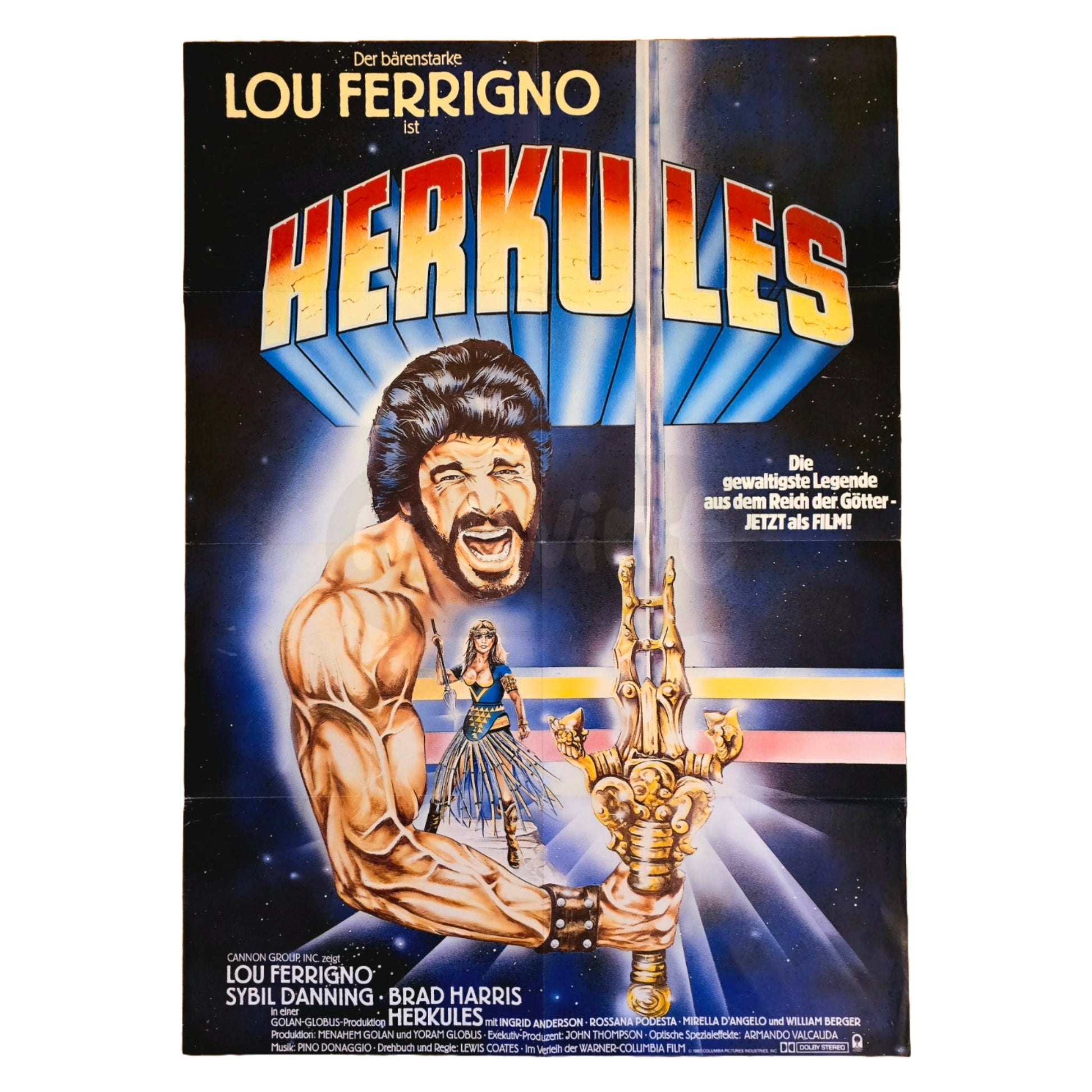 Herkules 1983 Original Filmplakat A1 (Deutsch)