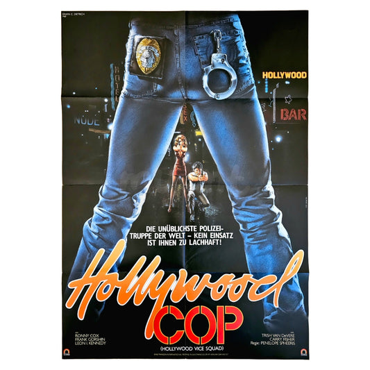 Hollywood Vice Squad 1986 Hollywood Cop Original Filmplakat A1 (Deutsch)