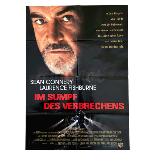 Im Sumpf des Verbrechens 1995 Sean Connery Laurence Fishburne Original Filmplakat A1 (Deutsch)