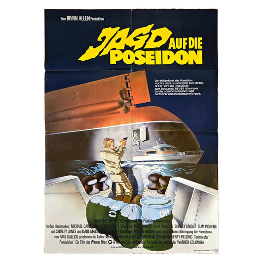 Jagd auf die Poseidon 1979 Original Filmplakat A1 (Deutsch)