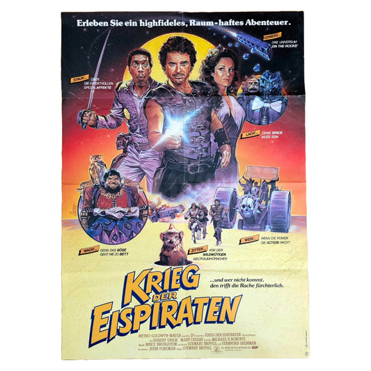 Krieg der Eispiraten 1984 Original Filmplakat A1 (Deutsch)