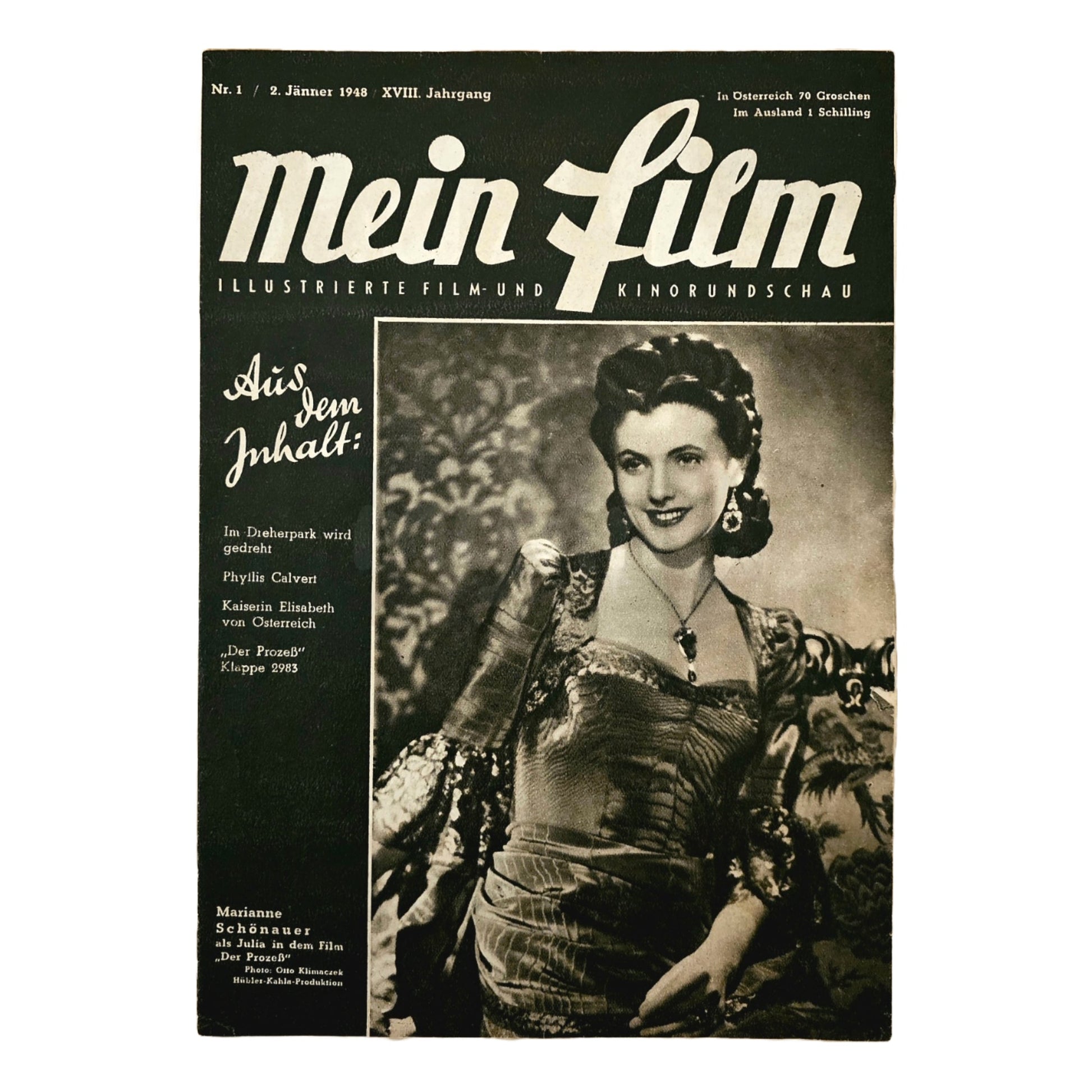 Mein Film 1 (1948) Filmzeitschrift Marianne Schönauer