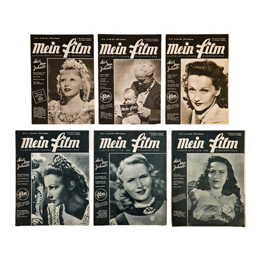 Mein Film 20-25 (1948) Set Filmzeitschrift Illustrierte Film und Kinorundschau