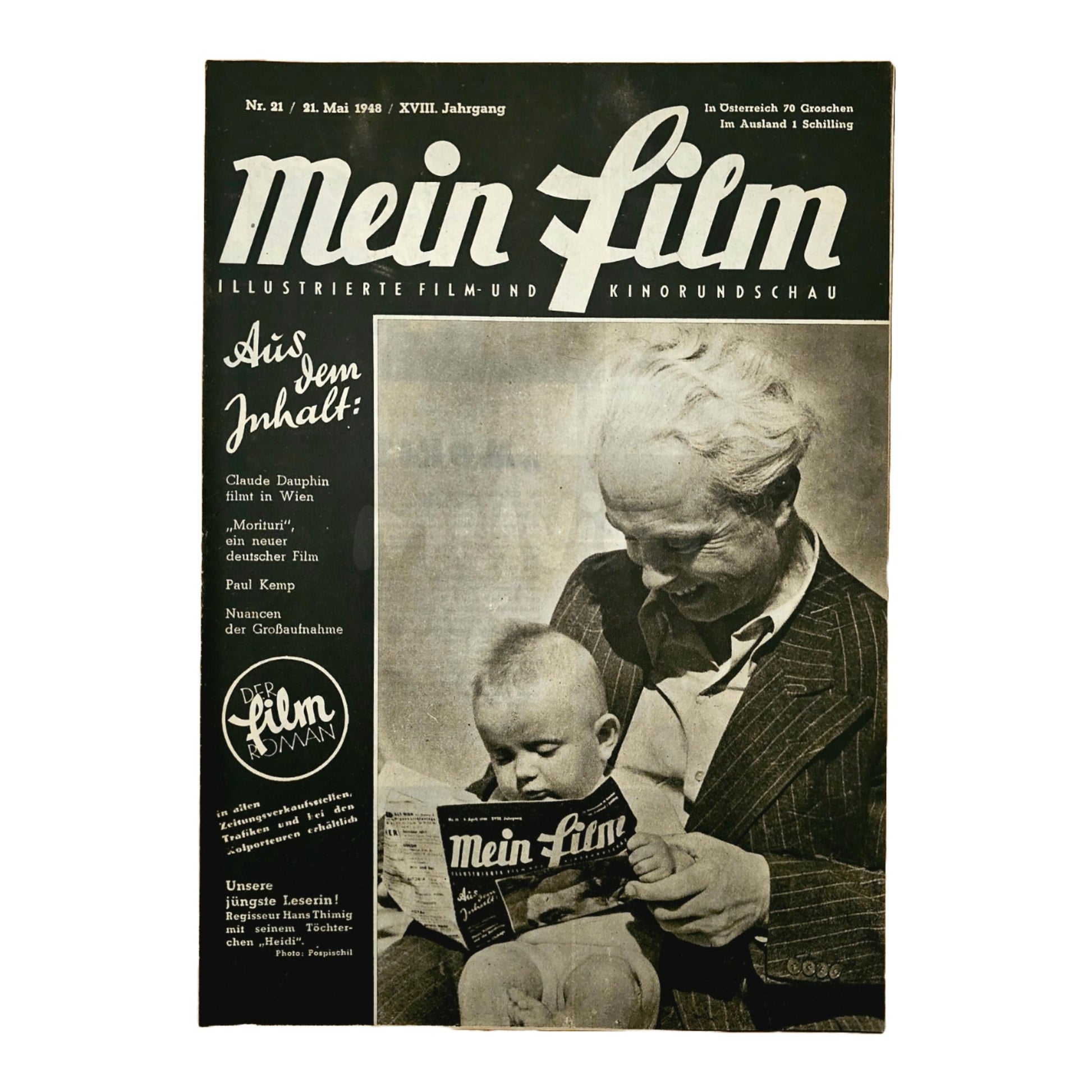 Mein Film 21 (1948) Filmzeitschrift Hans Thimig