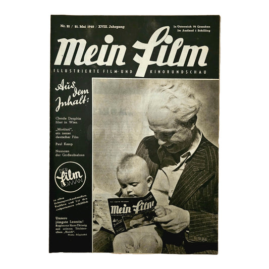 Mein Film 21 (1948) Filmzeitschrift Hans Thimig