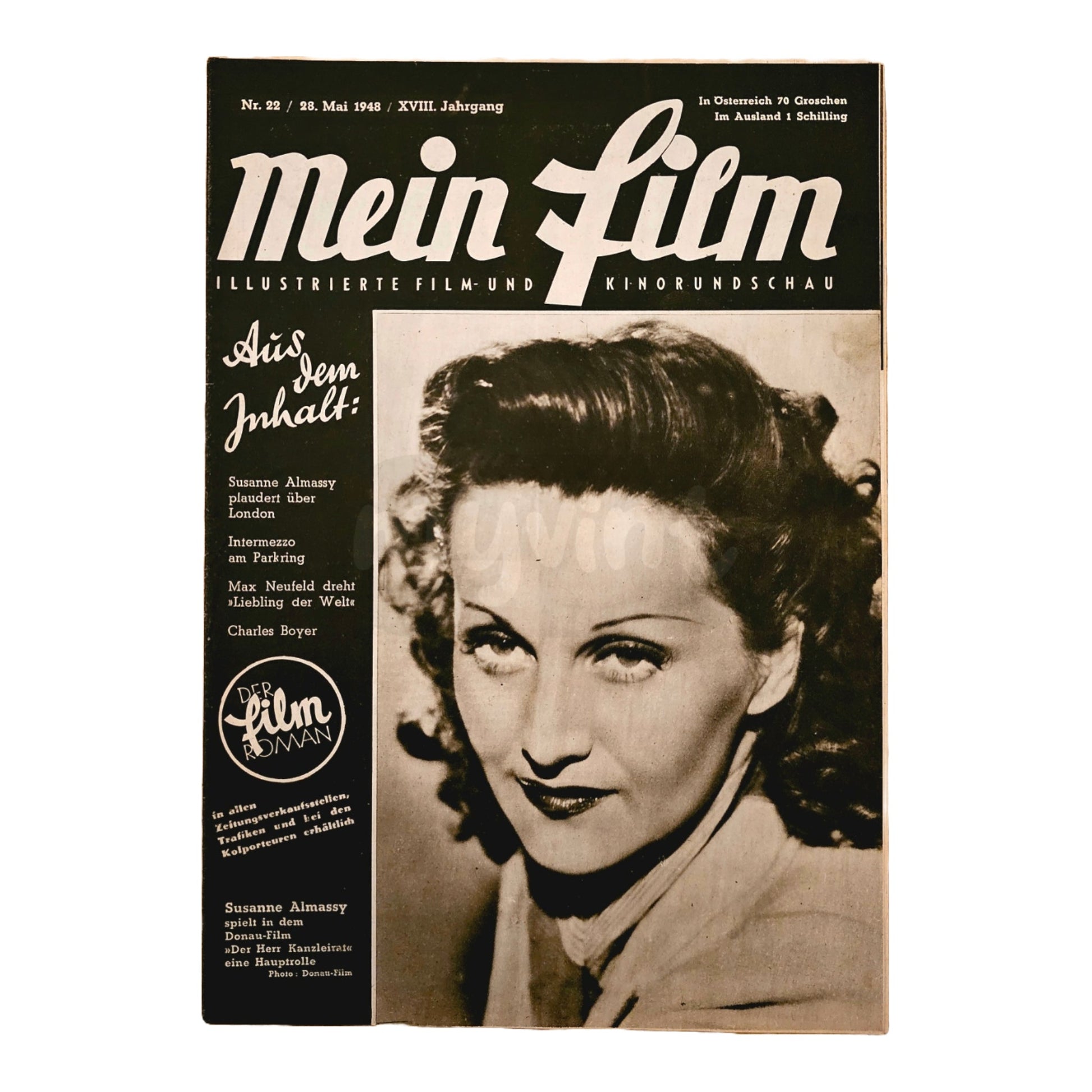 Mein Film 22 (1948) Filmzeitschrift Susanne Almassy