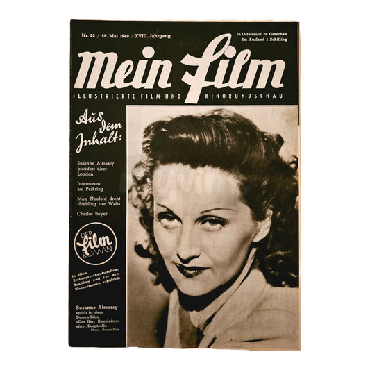 Mein Film 22 (1948) Filmzeitschrift Susanne Almassy