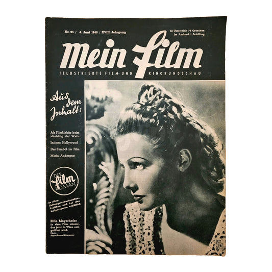 Mein Film 23 (1948) Filmzeitschrift Elfie Mayerhofer