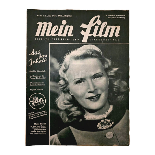 Mein Film 24 (1948) Filmzeitschrift Marte Harell