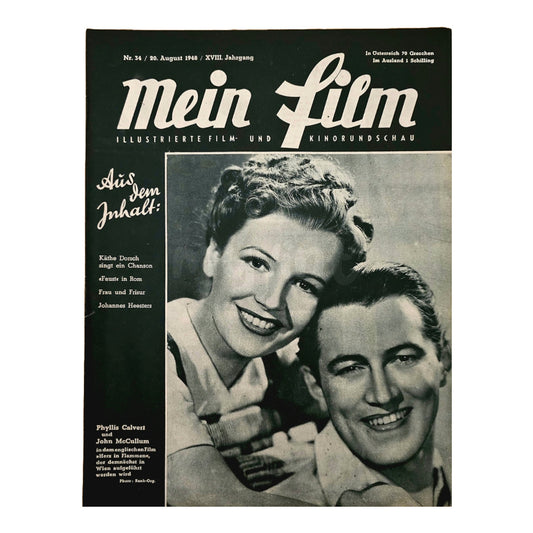 Mein Film 34 (1948) Filmzeitschrift Phyllis Calvert John McCullum