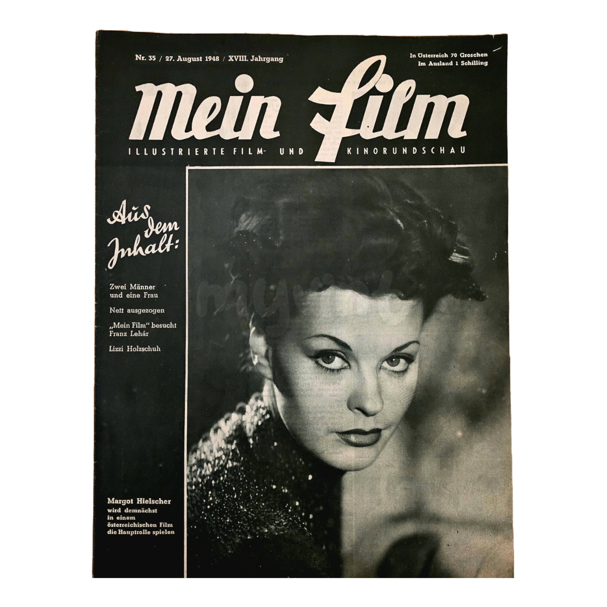Mein Film 35 (1948) Filmzeitschrift Margot Hielscher