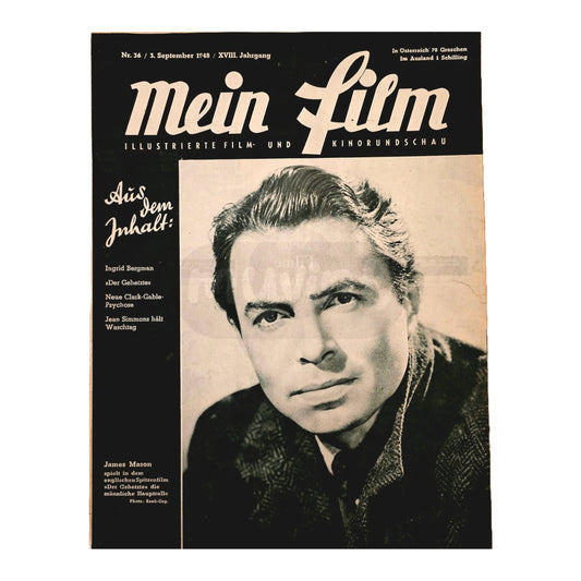 Mein Film 36 (1948) Filmzeitschrift James Mason