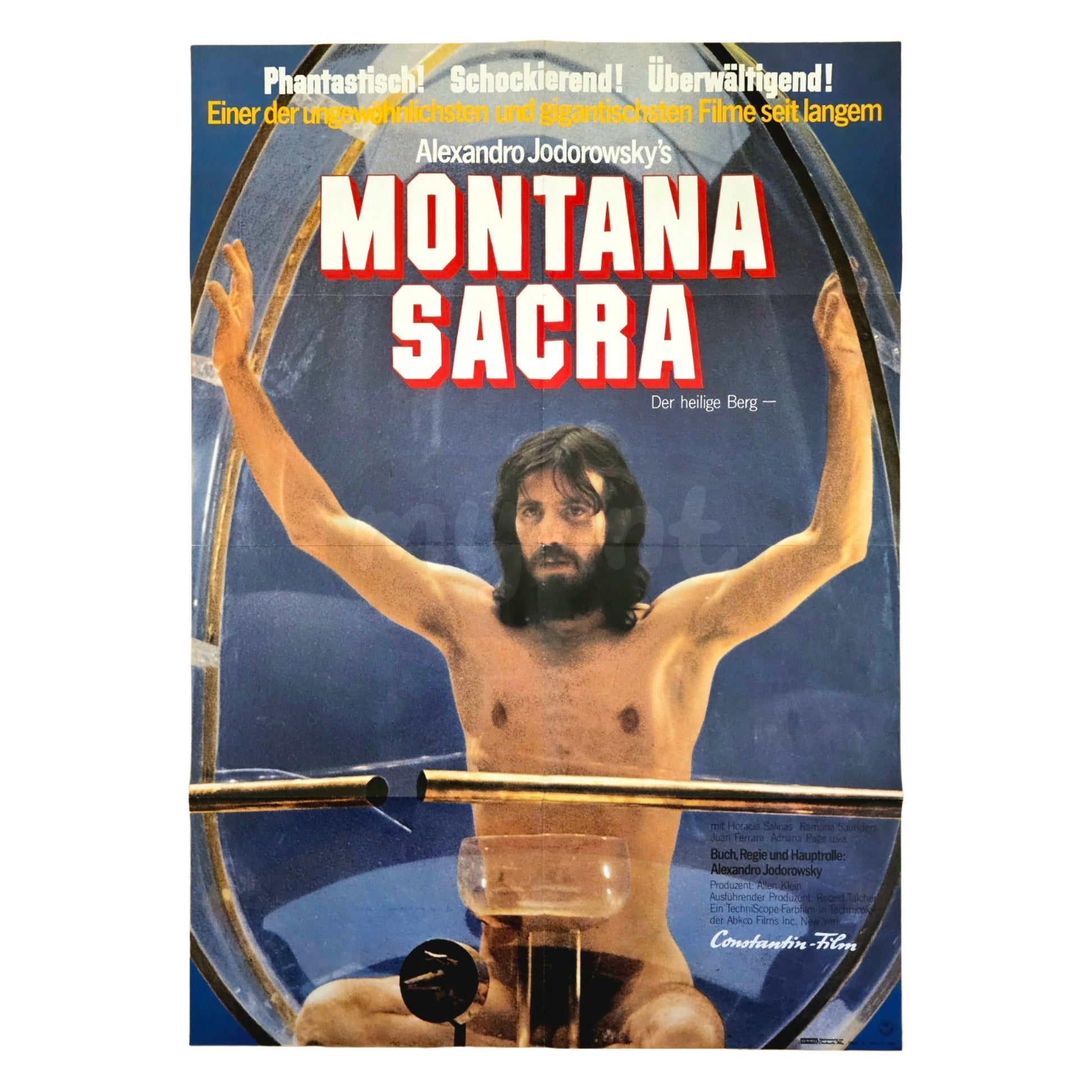 Montana Sacra 1973 Der heilige Berg Alexandro Jodorowsky Original Filmplakat A1 (Deutsch)
