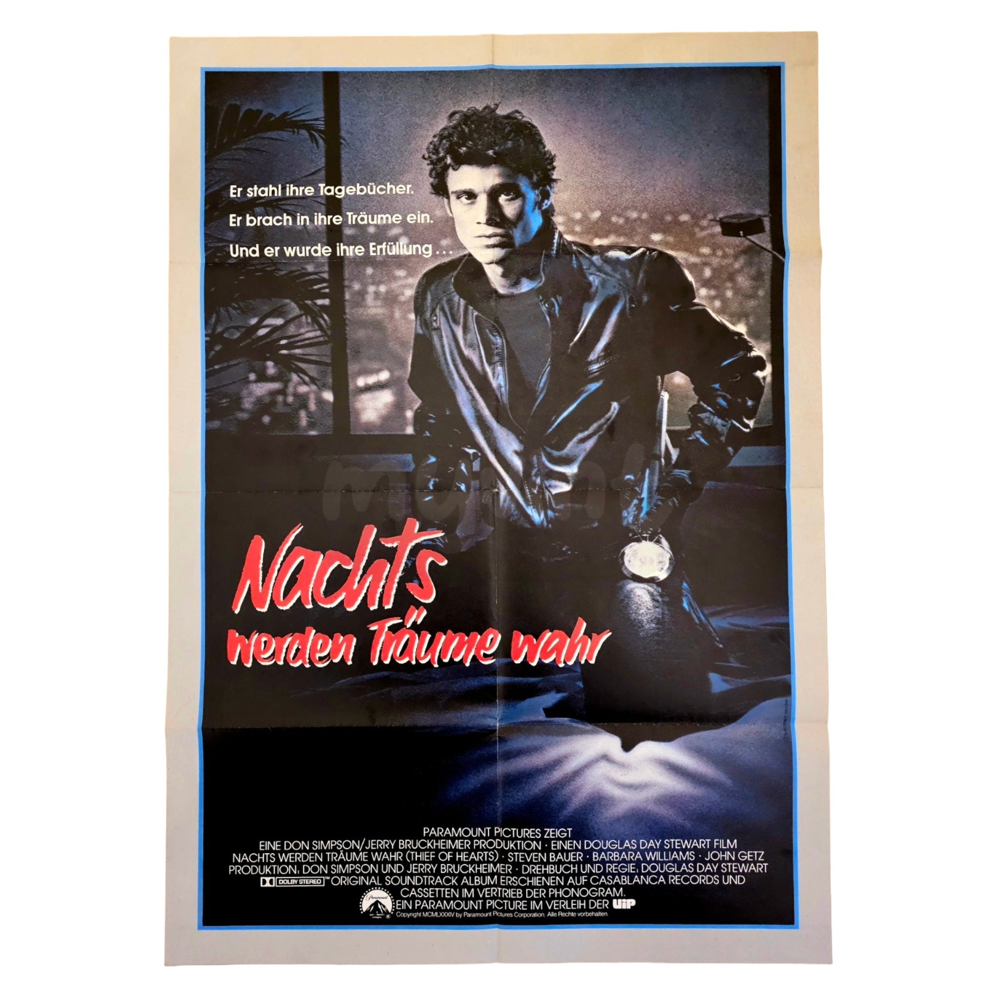 Nachts werden Träume wahr 1984 Original Filmplakat A1 (Deutsch)