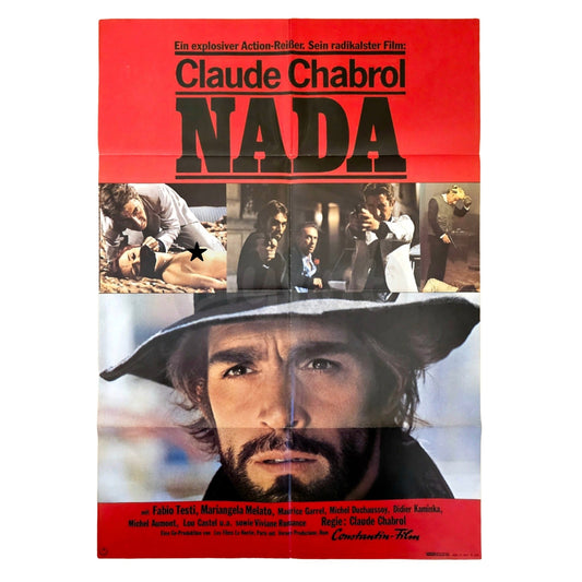 Nada 1974 Claude Chabrol Original Filmplakat A1 (Deutsch)