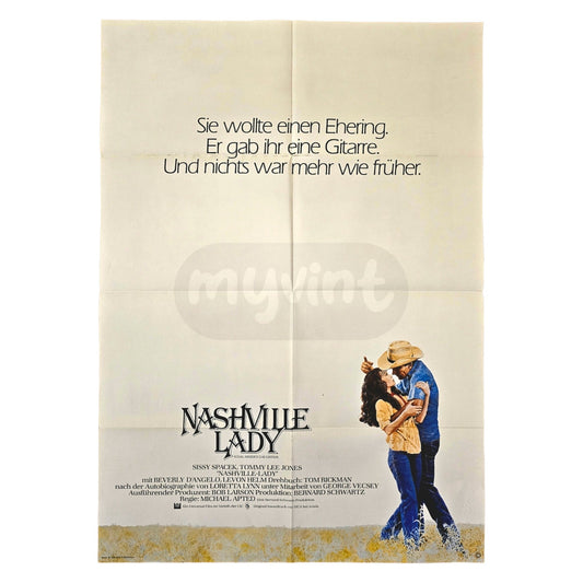 Nashville Lady 1980 Tommy Lee Jones Original Filmplakat A1 (Deutsch)