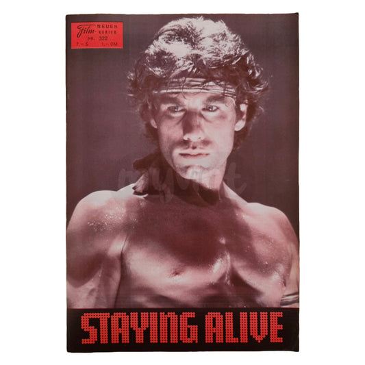 Neuer Filmkurier 322 Staying Alive 1983