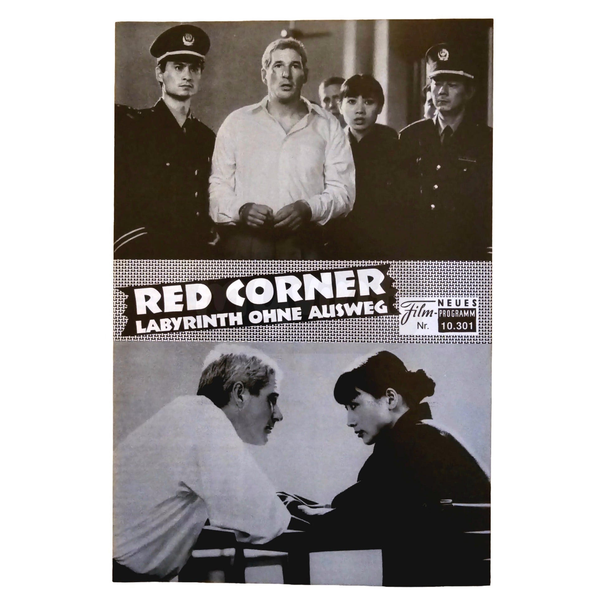 Neues Filmprogramm NFP 10301 Red Corner Richard Gere Bai Ling 1998