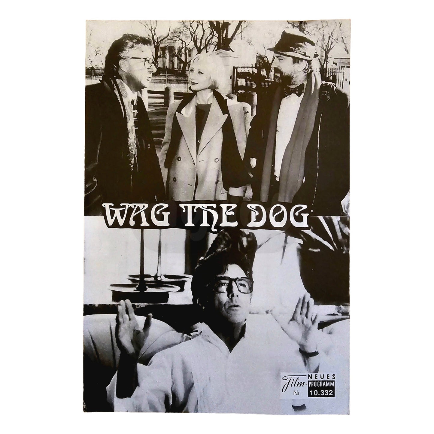 Neues Filmprogramm NFP 10332 Wag the Dog Dustin Hoffman Robert De Niro 1998