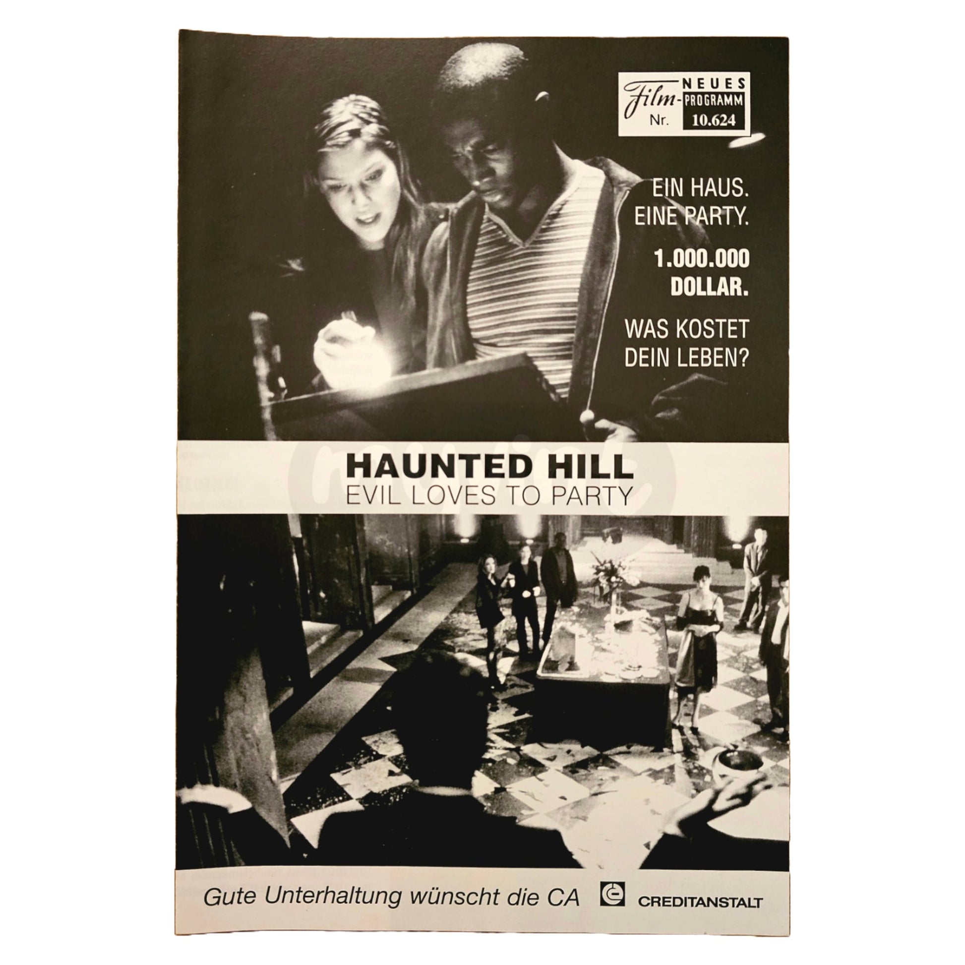 Neues Filmprogramm NFP 10624 Haunted Hill 2000