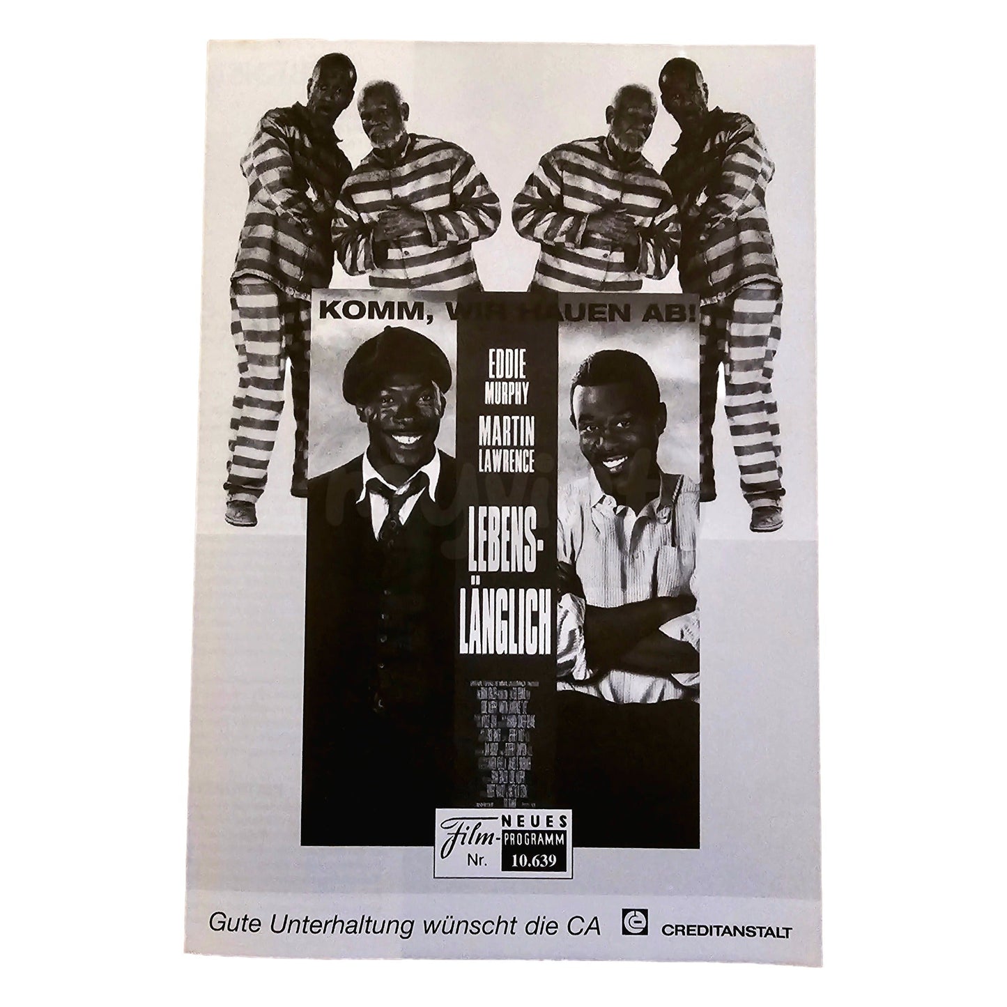Neues Filmprogramm NFP 10639 Lebenslänglich Martin Lawrence Eddie Murphy 2000