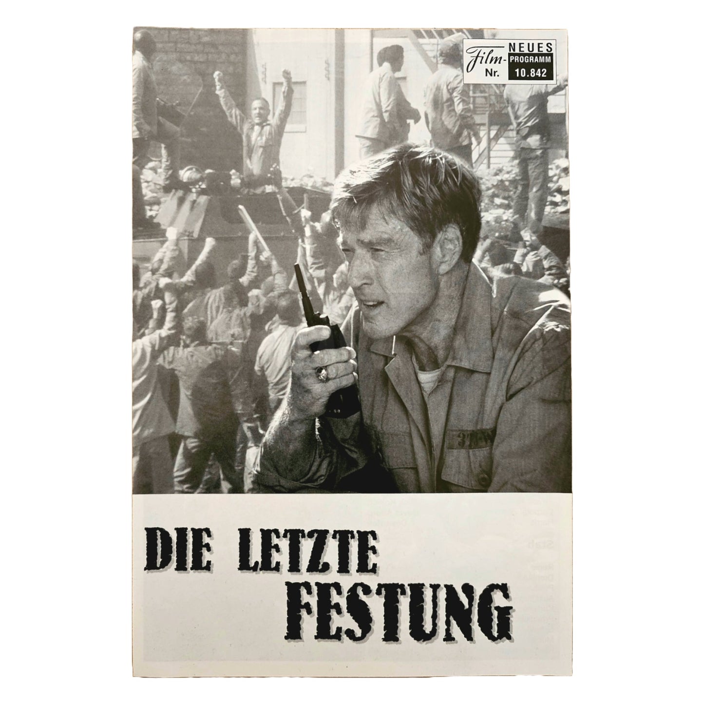 Neues Filmprogramm NFP 10842 Die letzte Festung Robert Redford 2001