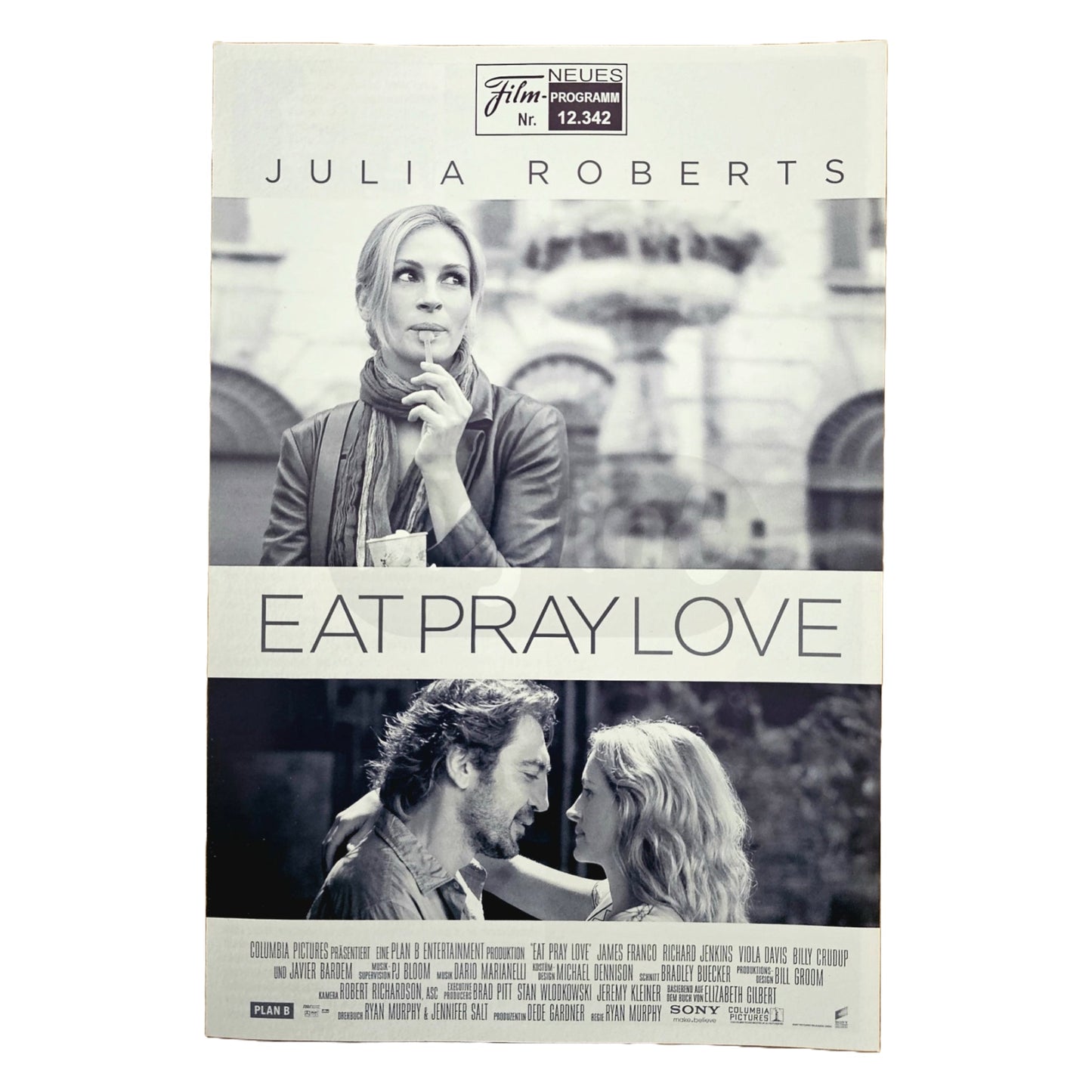 Neues Filmprogramm NFP 12342 Eat Pray Love Julia Roberts 2010