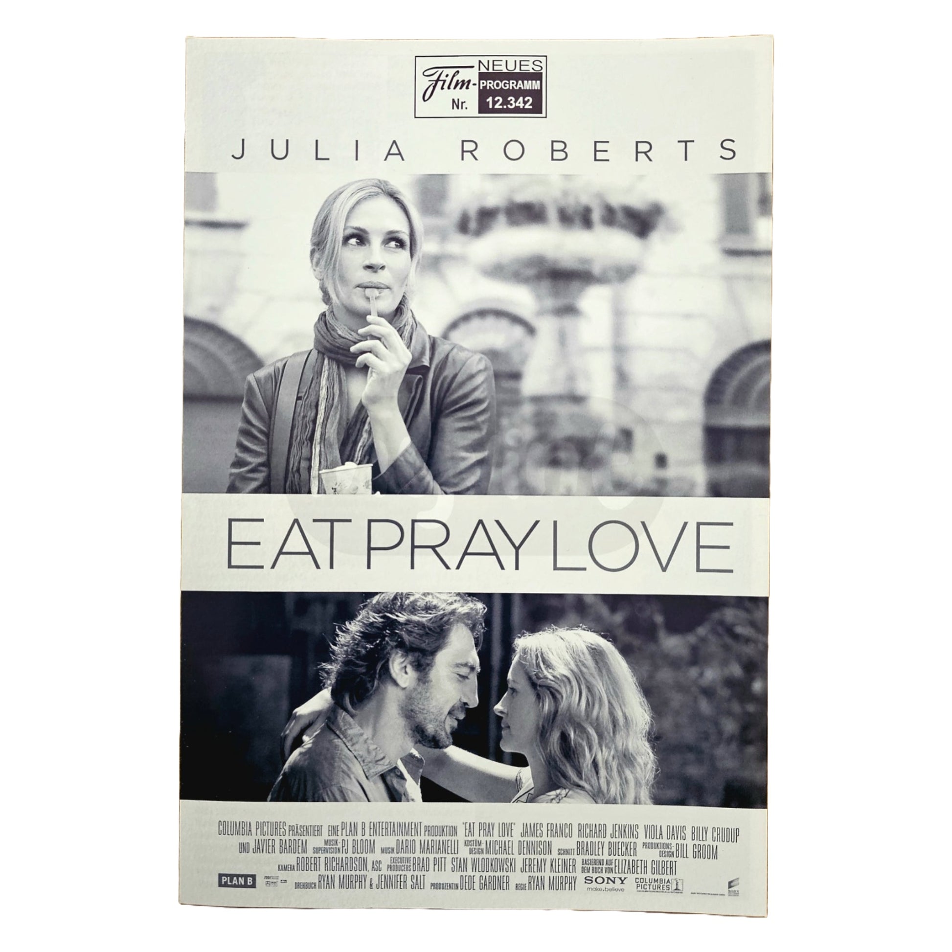 Neues Filmprogramm NFP 12342 Eat Pray Love Julia Roberts 2010