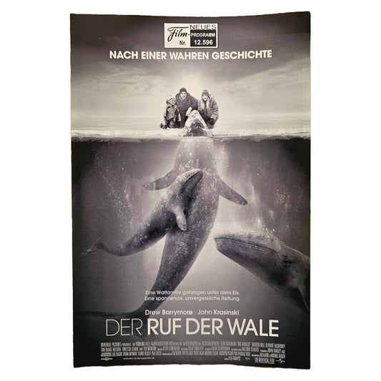 Neues Filmprogramm NFP 12596 Der Ruf der Wale Drew Barrymore 2012