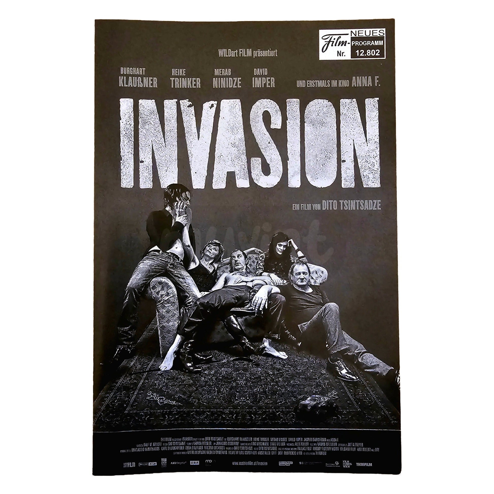 Neues Filmprogramm NFP 12802 Invasion Burghart Klaußner 2013