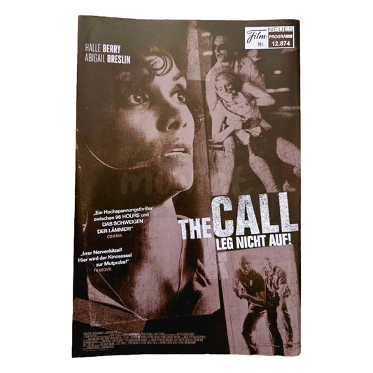 Neues Filmprogramm NFP 12874 The Call leg nicht auf Halle Berry 2013